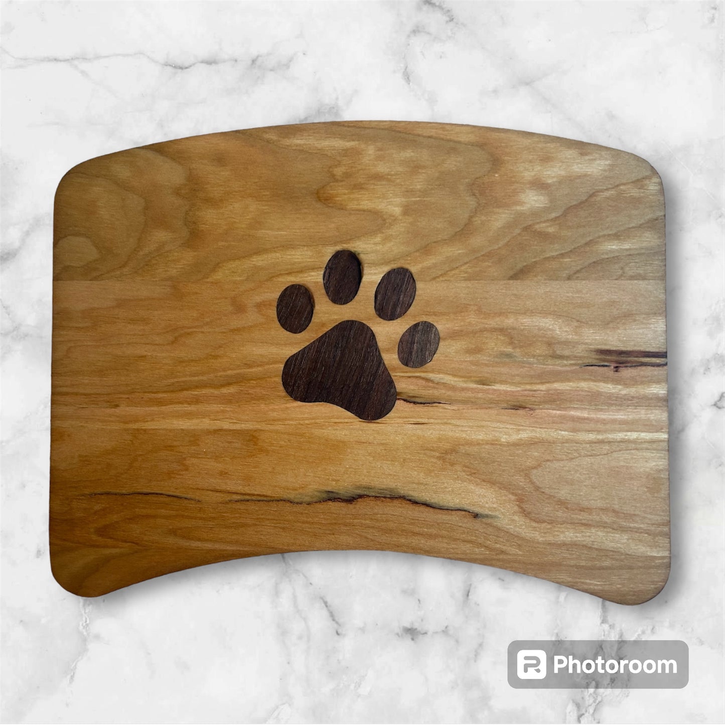 Dog Paw Print Cheese Board